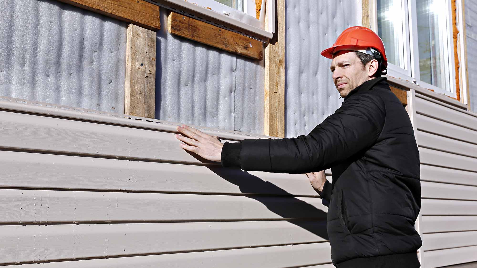 Siding installation