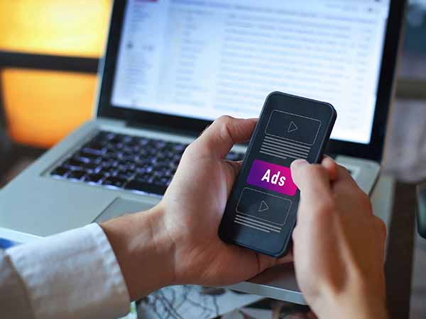 paid advertisement mobile phone
