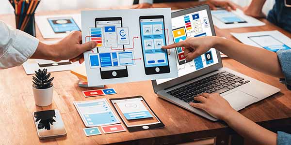 website user experience wireframe planning