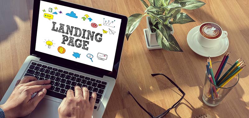 Landing Page Design Wireframe | Allegiant Digital Marketing