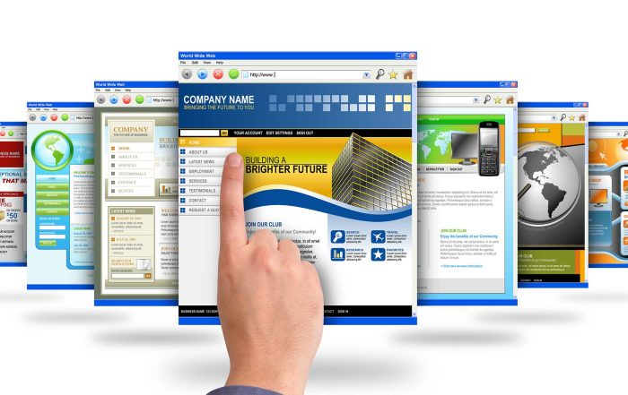 choosing between different websites