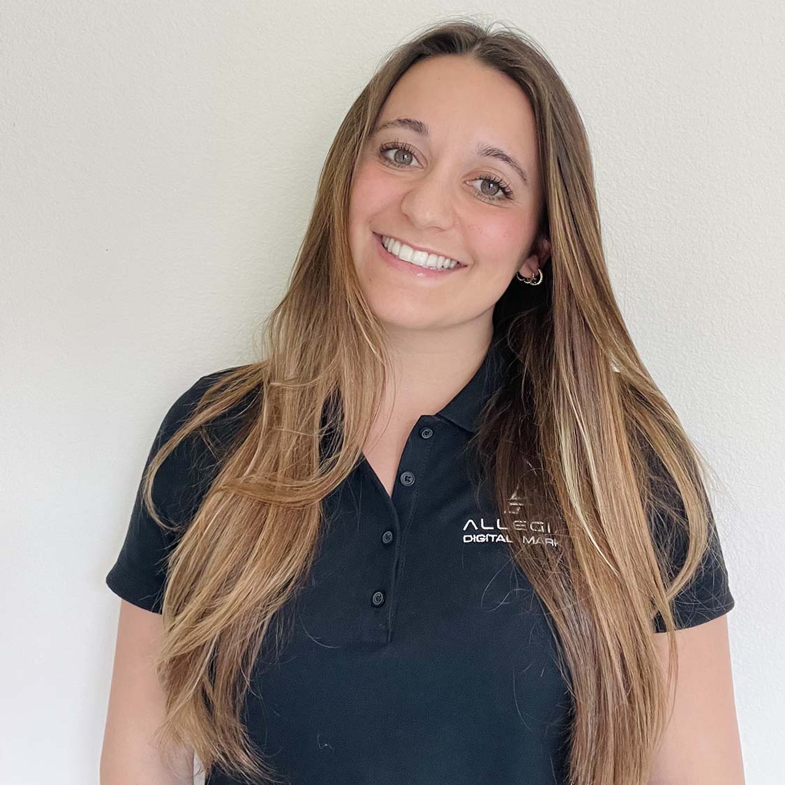 Karina San Roman Website Designer of Allegiant Digital Marketing™ Before Photo