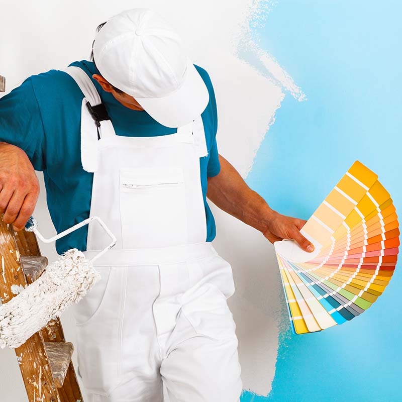 Painter with swatches | Allegiant Digital Marketing™