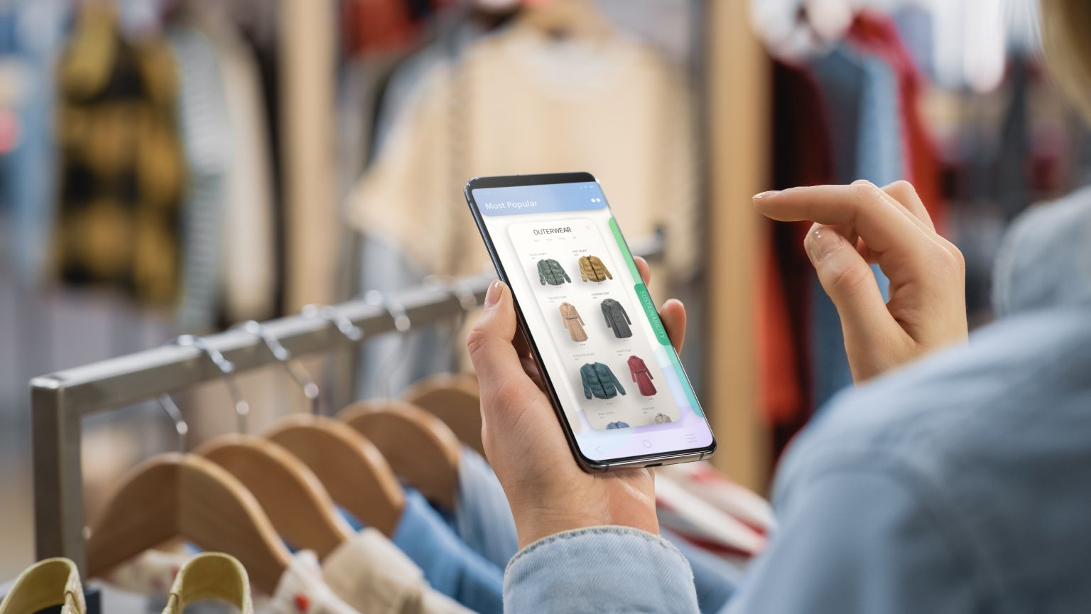 shopping social media ad