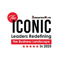 Enterprise World Iconic Leaders Winner in October 2025 Chad Markham from Allegiant Digital Marketing